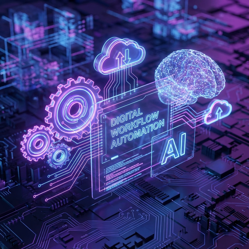 Workflow automation connecting apps